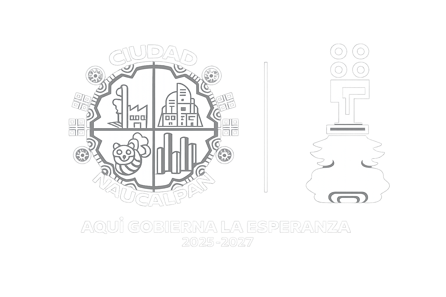 Logo ciudad Naucalpan